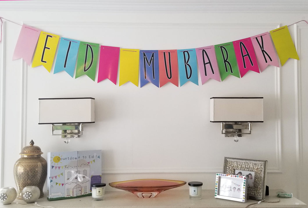 'Eid Mubarak' Bunting